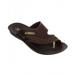 Airsoft Dark Brown Thumb Loop Slippers-A1